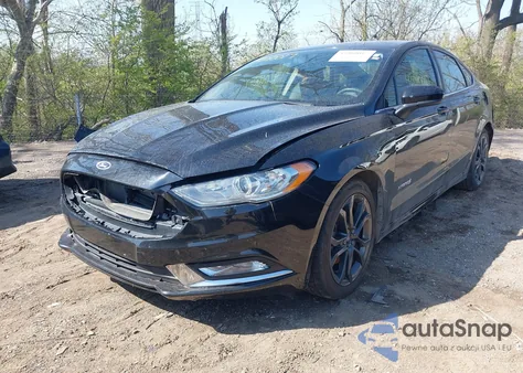 2018 Ford Fusion Hybrid Se из США, поврежденный, VIN 3FA6P0LU1JR210845